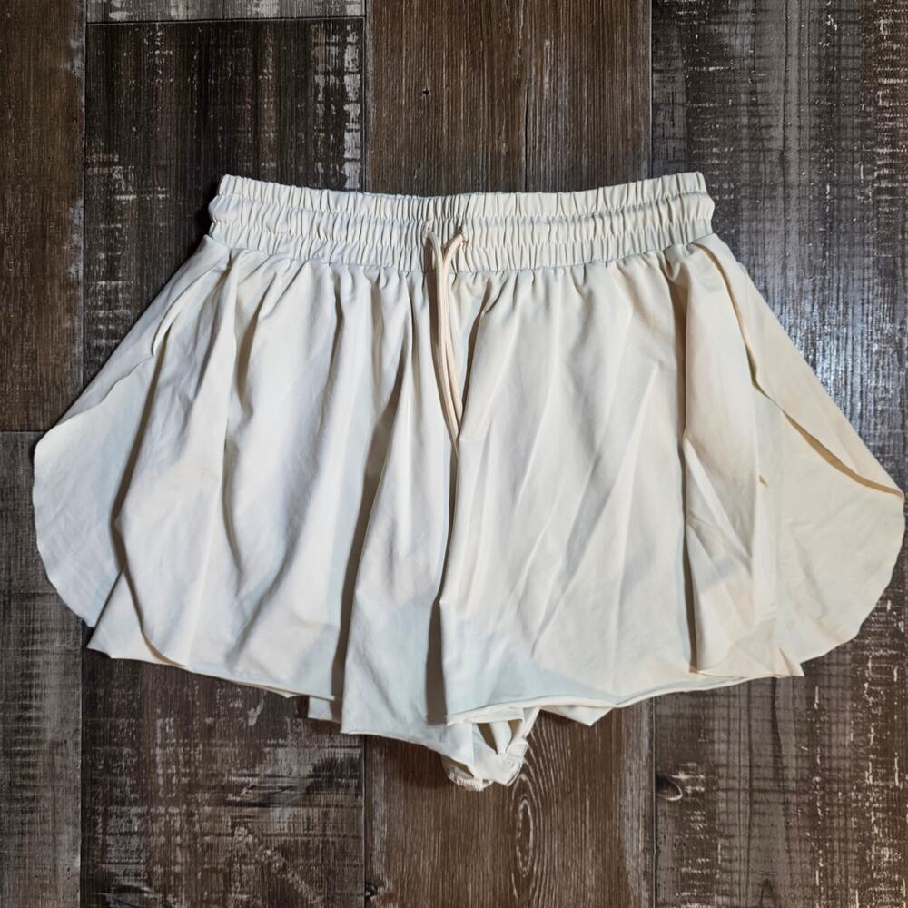 Love Tree 2 in 1 Flowy Athletic Running Shorts Women's Size M